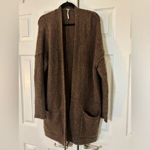 Free People Long Cardigan